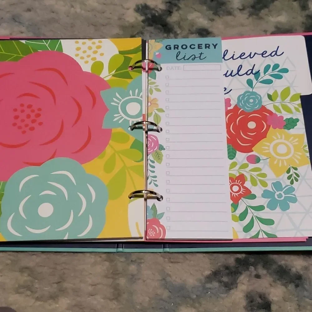 3 ring mini binder